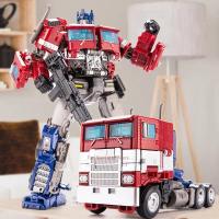ราคา Original Transformers Optimus Prime & Dark หุ่นยนต์เด็กของขวัญอะนิเมะตัวละครรุ่นรูปคอลเลกชันส่งเสริมการขายเครื่องประดับ (42124345099)