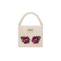 ราคา Weevy รุ่น PEONY BRICK BAG กระเป๋าลูกปัด กระเป๋าแฟชั่น งานhandmade แบรนด์คนไทย (6461555264)