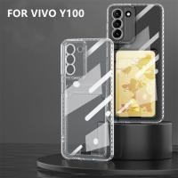 ราคา เคสใสใส่บัตรได้ใส่รูป TPU สำหรับ Vivo Y100 เคสกันกระแทก สำหรับ [fashioncase2020] (24477534622)