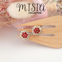 ราคา ต่างหูเพชรดอกพิกุล ต่างหูเพชรหลายสี ต่างหูพลอยสี นพเก้า มรกต แดงสยาม พร้อมส่ง (7294645936)