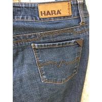 ราคา HARA girl jeans ยีนส์ขาม้าสีดำสวยเข้ารูปพอดีของแท้ ผ้าดีไม่มีตำหนิ เอว29 (4064780643)