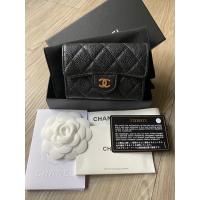 ราคา CHANEL Classic Flap Coin Purse Black Caviar (5655664545)