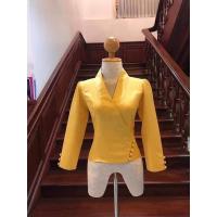 ราคา เสื้อไหมลาว ทรงเจ้านาง สีเหลือง อก32 (8122763124)