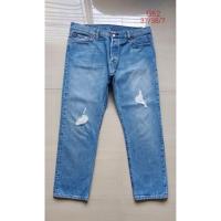 ราคา กางเกงยีนส์มือสอง ลีวาย501 ct กระบอกเล็ก เอว37/38/7 (G62) (24558516772)