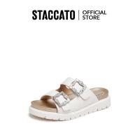 ราคา <Sway>Staccato Women's Birkenstocks Flat Sandals รองเท้าแตะผู้หญิง รองเท้าแตะ EJO03 (29936677444)