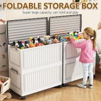 ราคา CODส่งฟรี กล่องเก็บของพับได้XXL 60-70ซม เก็บของเล่นขนม ประหยัดพื้นที่ สำหรับห้องเด็กคอนโด กล่องเก็บของ ยอดนิยม (40809261351)