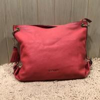 ราคา กระเป๋าสะพายหนังแท้ แบรนด์ Sisley สินค้ามือสอง (5545696994)