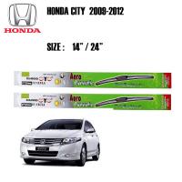 ราคา ที่ปัดน้ำฝน ใบปัดน้ำฝน ซิลิโคน ตรงรุ่น Honda city2009-2012 ไซส์ 24-14 ยี่ห้อ Diamond กล่องเขียว (17272390676)