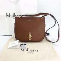 ราคา New Mulberry Amberley small grain ปี19 สี Tan ขนาด 10.5 นิ้ว รุ่นใหม่ สวยมากก ใส่ของได้เยอะ หนัง grain ทั้งใบทนมากๆ (7707063688)