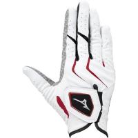 ราคา MIZUNO Golf Gloves White x Red | Double grip & short fingertips! Highly functional model compatible with left and right and all sizes [Direct From Japan] (44101820288)
