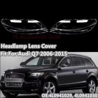 ราคา ไฟหน้ารถเลนส์ Lampcover ฝาครอบโคมไฟสําหรับ Audi Q7 2006 2007 2008 2009 2010 2011 2012 2013 2014 2015 ไฟหน้า (55553346894)