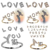 ราคา แหวนเงิน 925 ชุบทอง ประดับเพทาย รูปตัวอักษร I Love You สามารถปรับได้ เครื่องประดับ แฟชั่นสําหรับผู้หญิง (22526468060)