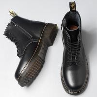 ราคา Dr. Martens Men Side Zipper Boots Plus Size High Tops Shoes Couple Unisex Boots (20211585993)