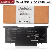 ราคา KingSener ใหม่ C22-UX31 แบตเตอรี่แล็ปท็อปสำหรับ ASUS Zenbook UX31 UX31A UX31E UX31E-DH72 C22-UX31 C23-UX31 7.4V 50WH/684 (18633293123)