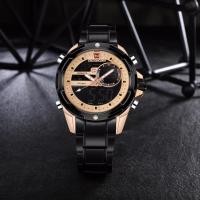 ราคา เก็บเงินปลายทาง นาฬิกาข้อมือชายNAVIFORCEของแท้ รุ่น NF9120-RGB สายแสตนเลส กันน้ำ สินค้ารับประกัน 1 ปี จัดส่งด่วน ด่วน (789060170)