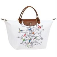 ราคา แท้Longchamp Le Pliage Limited Edition (Tree Of Life) หูสั้น size M พร้อมส่ง - ส่งฟรีEMS (612190143)