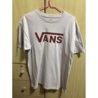 ราคา Vans White T-shirt (Used) (4851528215)
