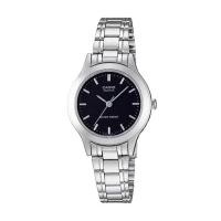 ราคา Casio Standard นาฬิกาข้อมือผู้หญิง สายสแตนเลส รุ่น LTP-1128,LTP-1128A,LTP-1128A-1A - สีเงิน (2042930132)