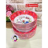 ราคา จานชามเมลามีนแท้ 100% ลายคิตตี้แฮปปี้ฟลาวเวอร์ไลฟ์ งานศรีไทยซุปเปอร์แวร์ #ร้านรุ้งจิปาถะ (5397245850)