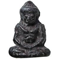 ราคา พระร่วงนั่ง ลพบุรี เก่ามากไม่ทราบกรุ เนื้อขิน+หลังลายผ้า+สนิมแดง (6707779568)