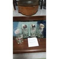 ราคา แก้วตูดจีบ ดับเบิ้ลแฮปปี้ Double Happy 6 จีบ ลายสองด้านสวยๆ งานเก่า แท้แน่นอน ยังสวย นอนตู้ โชว์ได้ เก่าเก็บครับ (45751886190)