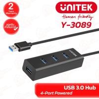 ราคา UNITEK USB Hub 4-Port Powered [Y-3089] ยูเอสบีฮับ 4-พอร์ต ของแท้ ประกันศูนย์ 2ปี (56002774260)