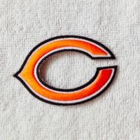 ราคา อาร์มติดเสื้อ อาร์ม ตัวรีด ตัวรีดติดเสื้อ กีฬา อเมริกันฟุตบอล ทีม NFL Chicago Bears Team Iron on Patch ชิคาโก แบร์ส ทีม (24520579792)