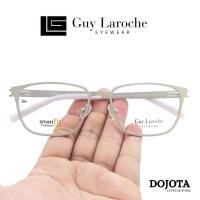 ราคา กรอบแว่นตาไทเทเนี่ยม Guy Laroche รุ่น LuLu สีขาว Off-White เรียบหรู น้ำหนักเบา Smart Fit Titanium ซีรี่ย์ (43819138146)