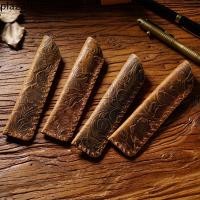 ราคา ปลา ปากกาย้อนยุค ,150มม.* 40มม หนังแท้กระเป๋าดินสอหนัง,เครื่องเขียนสร้างสรรค์แฮนด์เมดอุปกรณ์การเรียนปากกาฝาครอบป้องกัน (48003553793)