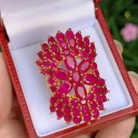 ราคา ❗️sale‼️แหวนพลอยทับทิมแท้ วงใหญ่ เต็มนิ้ว ไซส์ 57-58 (3540308905)