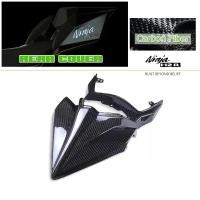 ราคา 100% Real Dry Carbon Fiber For KAWASAKI NINJA H2 H2R 2014-2024 Motorcycle Rear Cover Tail Center Fa (40426942561)
