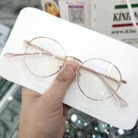 ราคา กรอบแว่นตาทรงกลมโลหะ รหัส 5281 สีชมพู (41808832422)