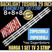 ราคา TOSHIBA 29 นิ้ว LCD LED TV BACKLIGHT 29PB200EJ- 29PB201EJ 29 INCH TV BACKLIGHT (53651493470)