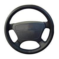 ราคา ปลอกหนังหุ้มพวงมาลัยรถยนต์ แฮนด์เมด DIY สําหรับ Mercedes Benz E-Class W210 E 200 240 280 320 1995-2002 W140 S320 350 420 1991-1995 (23754711619)