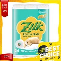 ราคา ซิลค์ เอ็กซ์ตร้าซอฟท์ 3 ชั้น แพ็ค 24 ม้วนZilk Extra Soft 3PLY x 24 Rolls (20436191810)