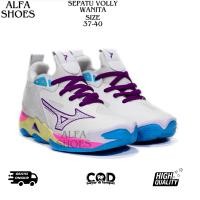ราคา MIZUNO รองเท้ากีฬาผู้หญิง มิซูโน่ โมเมนตัม 3 รองเท้าวอลเลย์บอลที่ดีที่สุด (24338052522)
