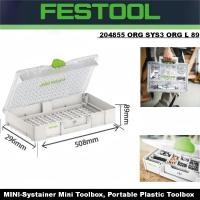 ราคา กล่องเครื่องมือ FESTOOL 204855ขนาด 50.8 x 29.6 x 8.9 ซม. 1 ตอน 1 ช่อง (57353105731)