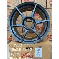 ราคา 18 p1 ราคา 1 วง ขายทั้งชุด (ไม่ล้น)ล้อแม็กขอบ 18 กว้าง 8.5 ออฟ32 ขนาดรู 6รู139 (27663290358)