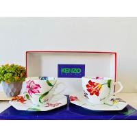 ราคา KENZO ชุดกาแฟลายกล้วยไม้สวยๆรอบใบ 2 ชุด ลายไม่ซ้ำ สวยใหม่เอี่ยม พร้อมกล่อง (25854075554)
