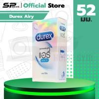 ราคา Durex Airy ถุงยางอนามัย บางพิเศษ ผิวเรียบ มีกลิ่นหอม ขนาด 52 มม. (1 กล่อง) (24262026229)
