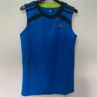 ราคา เสื้อแขนกุดเด็กโตผ้ากีฬาสีฟ้า adidas size 140 (5934178645)