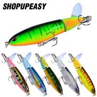 ราคา whopper plopper หางใบพัด เหยื่อป๊อป ป๊อปเปอร์ เหยื่อปลอม เหยื่อตกปลา (19344393143)