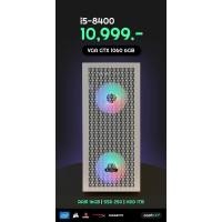 ราคา คอมประกอบเล่นเกม I5-8400 / GTX 1060 6GB / RAM 16GB / SSD 250GB + HDD 1TB / พร้อมเคสใหม่ (42107027268)