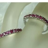 ราคา ทับทิมสยาม 2 กะรัต เงินแท้ (11074344875)