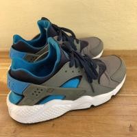 ราคา Nike Huarache blue-grey ของแท้ (1926335633)