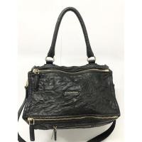 ราคา กระเป๋ามือสอง ของแท้ Givenchy Pandora Medium Leather Shoulder Bag สีดำ ขนาด 12 นิ้วครึ่ง พร้อมส่ง (18601243222)