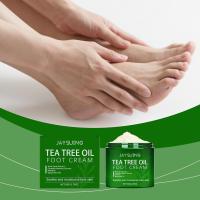 ราคา Tea Tree Oil Soothing Foot Cream Foot Repair Cream Heel Nourishing Cracked Feet Lotion huaherth (48603475337)