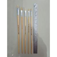 ราคา พู่กันทาสี พู่กันปากแบน เบอร์6-20 (273440072)