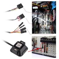 ราคา Bamaxis สวิตช์ขยายพอร์ตเสียง PC 2 พอร์ต USB (1704159566)