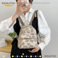 ราคา Eutus Mini กระเป๋าเป้สะพายหลังขนาดเล็ก, กระเป๋าใส่โทรศัพท์ผ้าใบมัลติฟังก์ชั่น, กระเป๋าเป้สะพายหลังโรงเรียนพิมพ์ลายดอกไม้หนัง PU (28263074567)